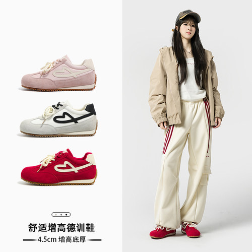 春夏内增高女德训阿甘鞋百搭