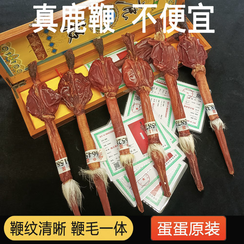 鹿鞭整支鹿鞭片梅花鹿