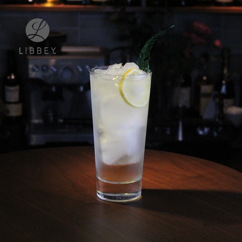 长饮杯柯林刻度加厚玻璃果汁利比