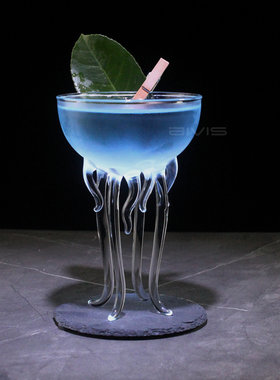 水母造型鸡尾酒杯异形马提尼酒杯
