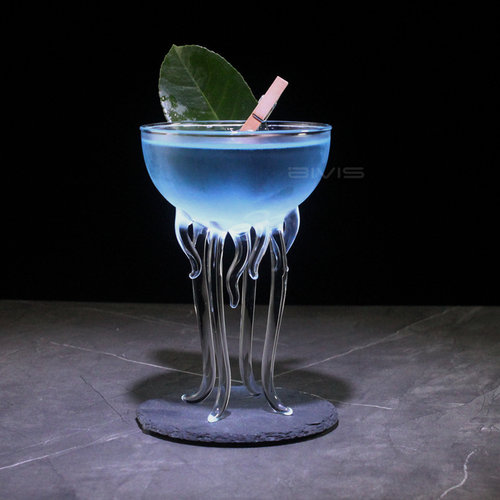 水母造型鸡尾酒杯异形马提尼酒杯