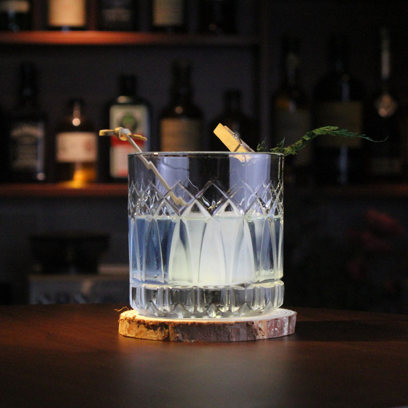 泰国进口玻璃威士忌杯复古洋酒杯厚底多用酒杯复古鸡尾酒杯古典杯