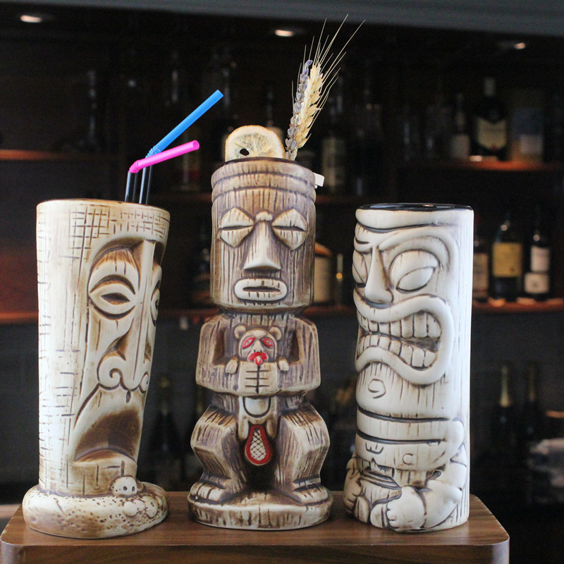 提基杯酒吧陶瓷马天尼杯