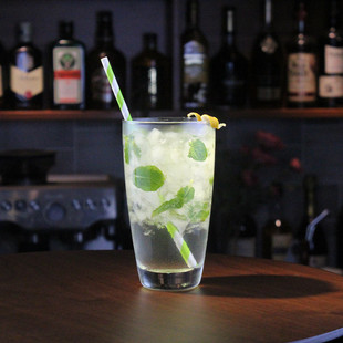 泰国欧欣果汁杯 扩口鼓形尼克诺尼鸡尾酒杯多用杯模吉托杯饮料杯