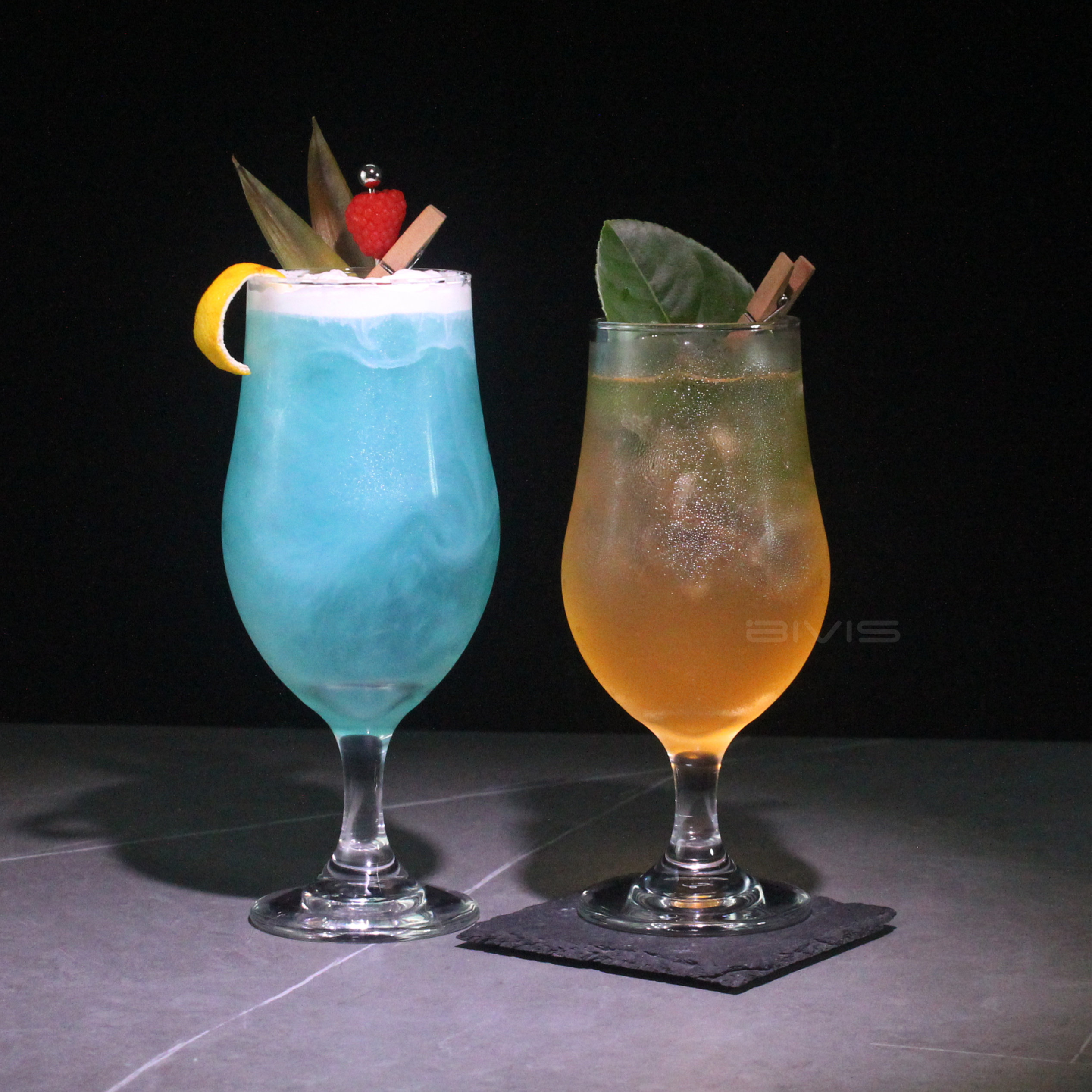 美国利比Libbey飓风杯高脚鸡尾酒杯长饮调酒杯精酿酒杯夏季冷饮杯