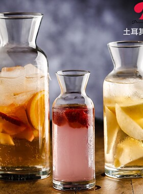 土耳其进口玻璃分酒冷水瓶饮料杯