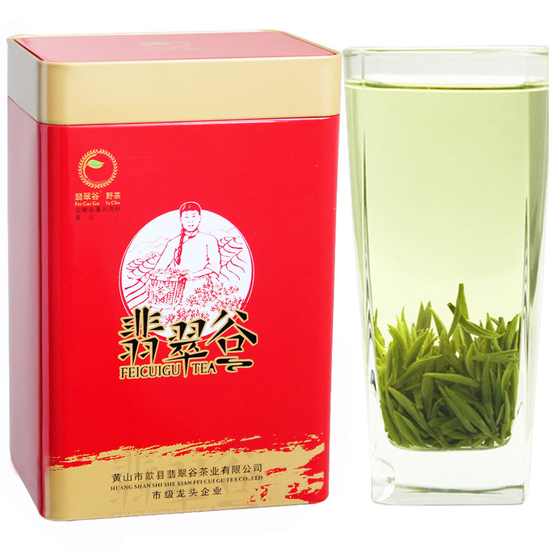 翡翠谷2025新茶叶特级(AAA)黄山雀舌黄山毛峰清香型散装250克罐装