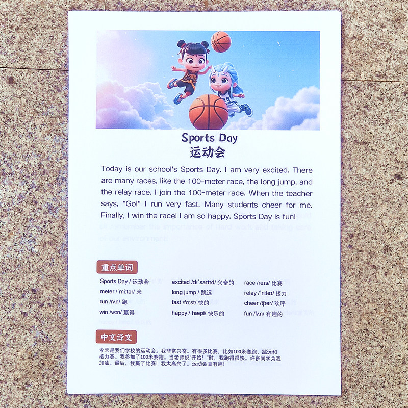 精选英语阅读晨读美文小学生每日英语背诵短文哪吒英文绘本笔记本,文具电教/文化用品/商务用品,笔记本/记事本,淘宝优惠券,粉丝福利购,淘宝优惠卷