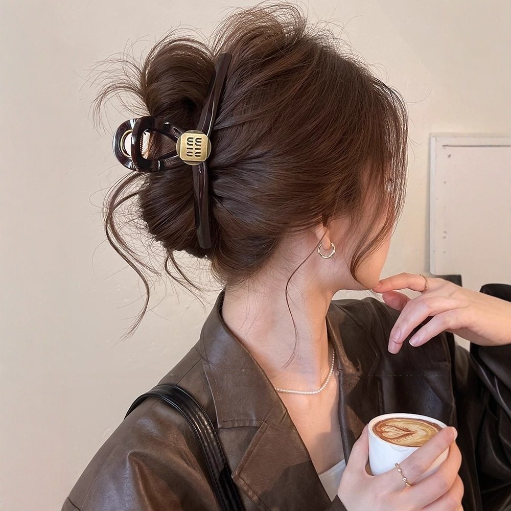 简约抓夹女2026新款高级感大号发量大发夹高质量后脑勺鲨鱼夹头饰,饰品/流行首饰/时尚饰品新,民族风发饰,淘宝优惠券,粉丝福利购,淘宝优惠卷