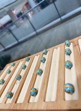 乌兰花汉堡珠配件手工diy文玩时尚配饰佛珠手串手链手饰串饰