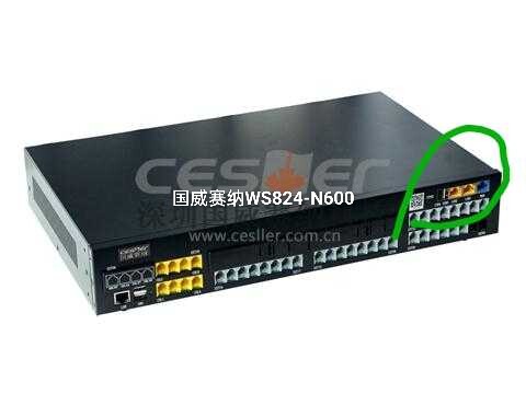 WS824-N600型 集团电话交换机4进24 至4进80出电话交换机