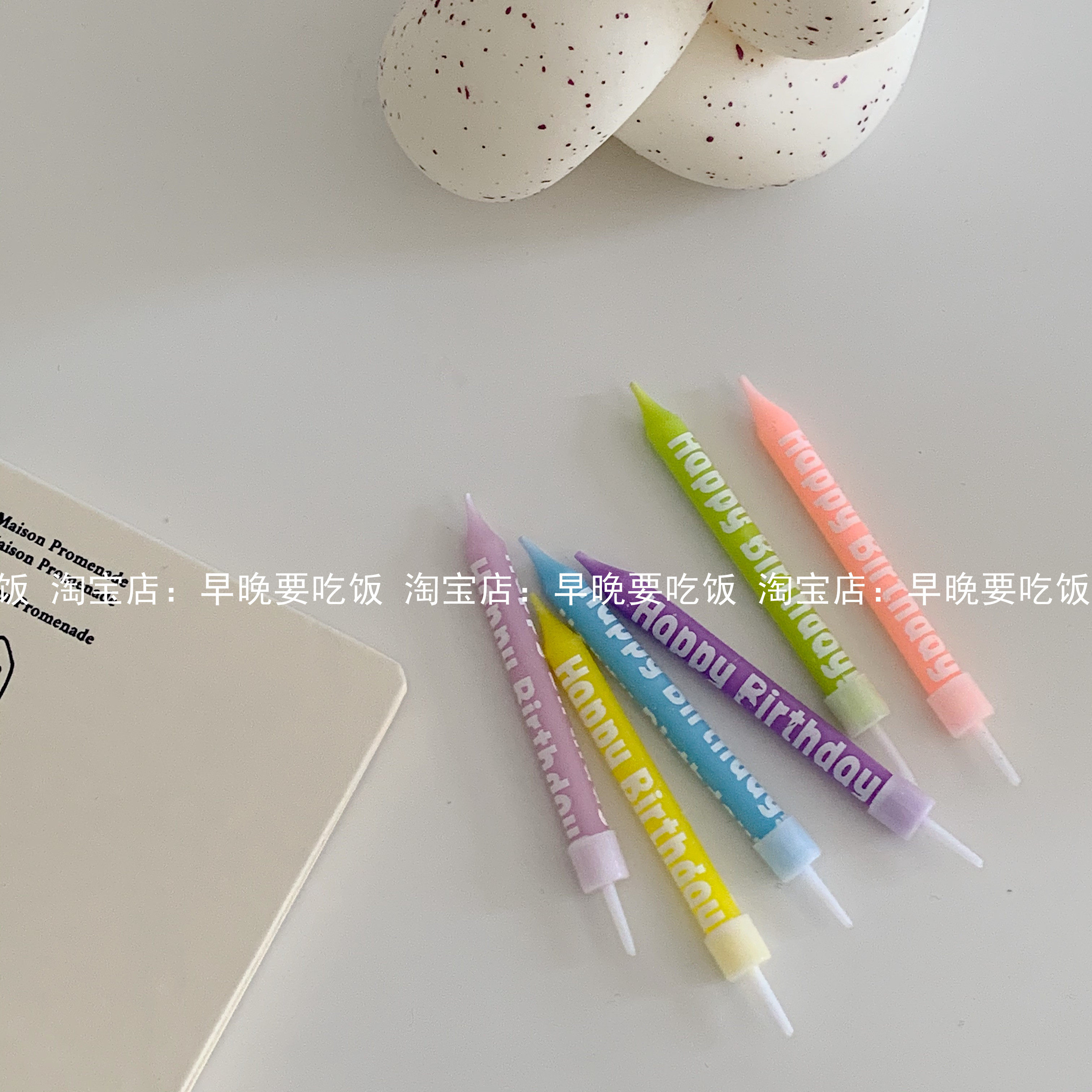 韩国ins字母印花迷你小蜡烛生日蜡烛 happy birthday 生日派对在类目 节庆用品/礼品, 蜡烛中 - 来自Buy2taobao.com提供专业的淘宝代购服务