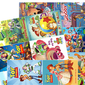 T06 磁性冰箱贴玩巨总动员巴斯胡迪三眼牧羊女贴纸贴画装 饰复古