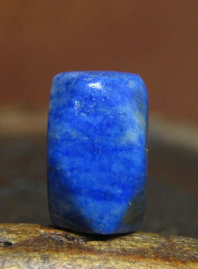 老青金石方棱管珠6.5-7.2mm