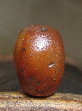 千年满风化老玛瑙11.5×16mm