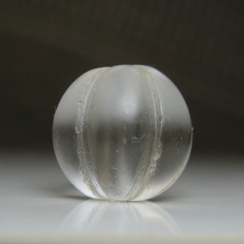 清代藏传老水晶瓜珠13.5mm西亚古珠古董配珠多宝手串项链包老保真 - 封面