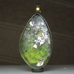 千年古罗马琉璃吊坠 西亚古珠古董配珠多宝手串项链包老保真