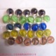 玻璃球 嵌花弹珠 普通10mm 1厘米直径玻璃珠弹珠 花瓶鱼缸装 饰