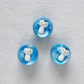 小企鹅大号蓝色弹力球宝宝儿童宠物猫咪小桌球玩具促销