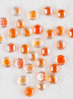 鱼缸花瓶装饰特小扁珠颜色鲜艳