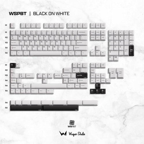 WuqueStudioBOW&WOB键帽