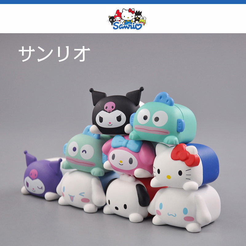 日本正版代购三丽鸥趴趴人物限定糖果袋限量版凯蒂猫库洛米布丁狗