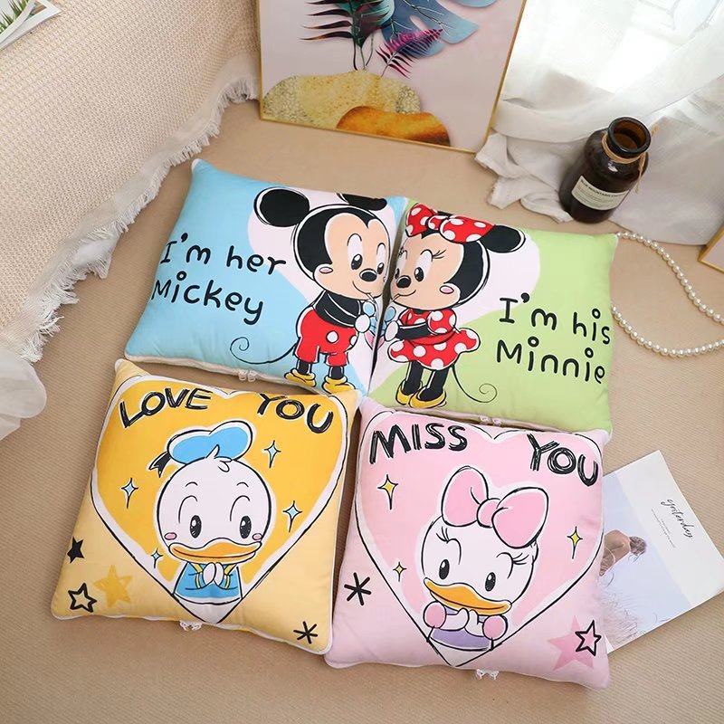 可爱卡通抱枕被子两用汽车办公室午睡靠枕折叠空调被二合一,居家布艺,抱枕被,淘宝优惠券,粉丝福利购,淘宝优惠卷