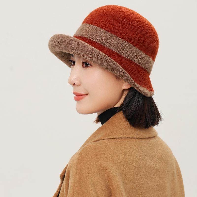 2024秋冬帽子女羊毛渔夫帽保暖加厚护耳防风防寒户外兔毛复古盆帽,服饰配件/皮带/帽子/围巾,帽子,淘宝优惠券,粉丝福利购,淘宝优惠卷