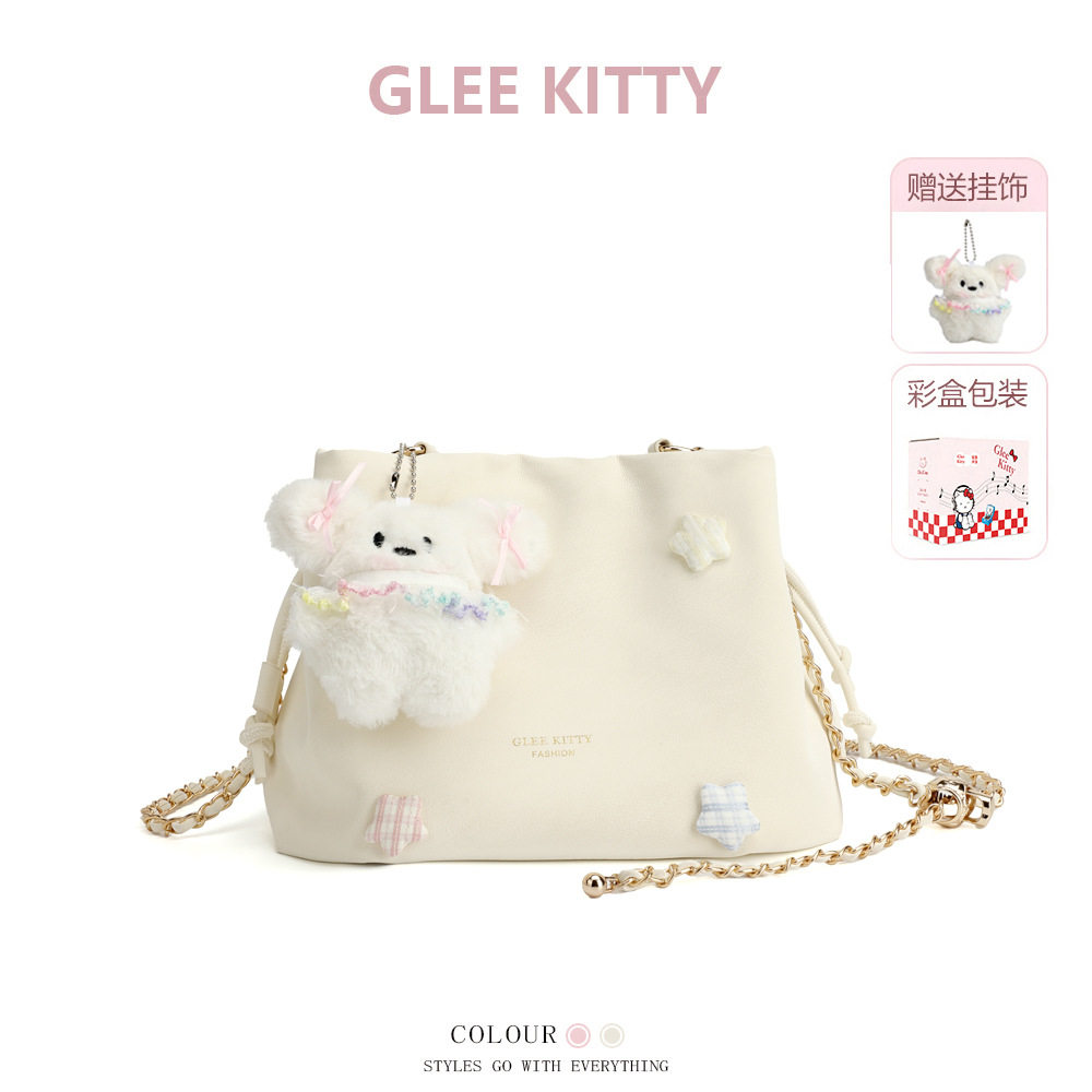 大容量女包GLEE KITTY小众设计云朵包链条女包单肩可爱百搭斜挎包