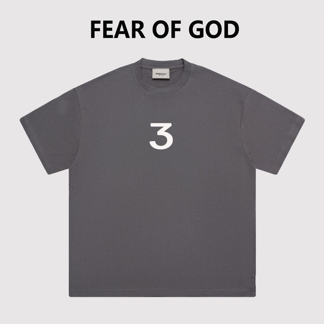 FOG美式复古国湖牌短袖T恤男情侣