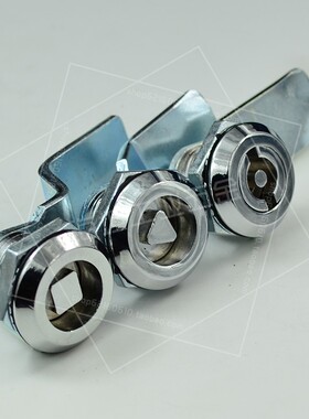 工业五金柜门锁MS705 设备三角锁 五金箱柜体门锁 电柜门锁三角锁