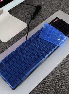 天翅键盘膜适合雷柏v500pro升级版机械键盘保护膜V500C V708 V780S V580防尘套V805 V808 GK735 v860 v100s