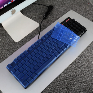 天翅键盘膜适合雷柏v500pro升级版机械键盘保护膜V500C V708 V780S V580防尘套V805 V808 GK735 v860 v100s