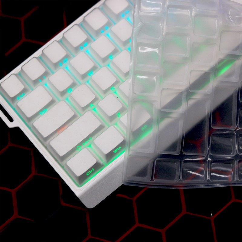 天翅键盘膜适合艾石头MG68机械键盘保护膜硅胶防尘套罩子