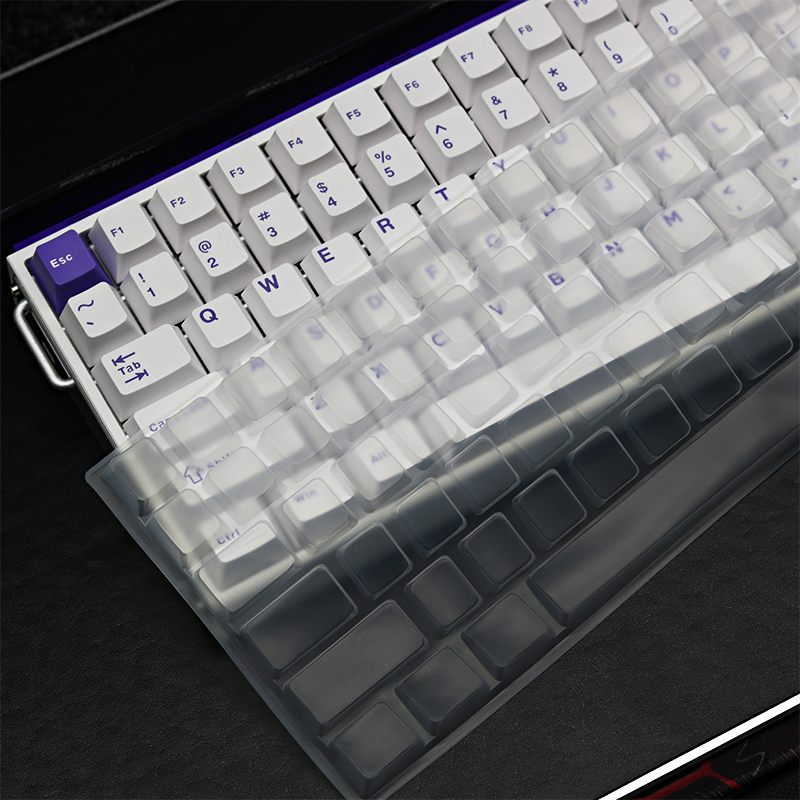 天翅键盘膜适合达尔优A84 艾酷3084机械键盘保护膜防尘套键盘罩子