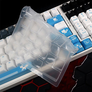 游戏动力VGN V98 Pro机械键盘保护膜 软硅胶键盘套凹凸对应防尘罩极地狐海盐防尘盖子