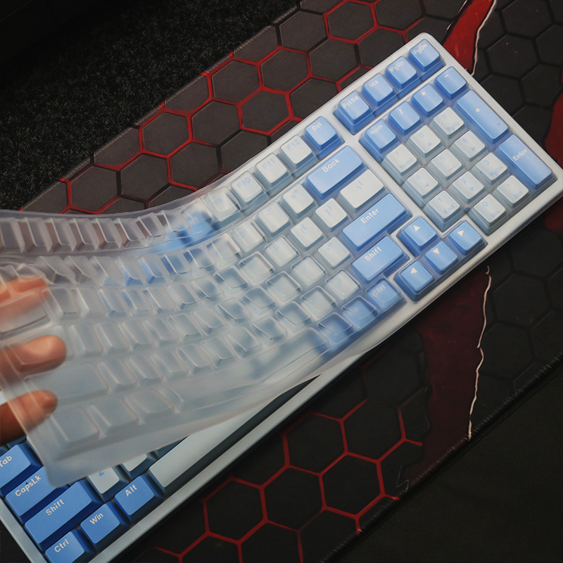 天翅键盘膜适合达尔优LK98机械键盘保护膜软硅胶键盘套防尘罩子