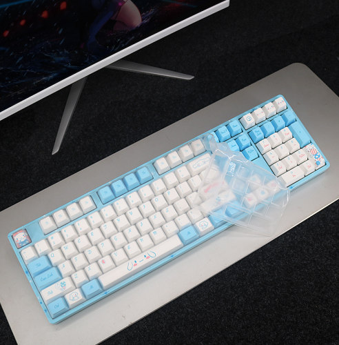 天翅键盘膜适合AKKO MX108 5108B 108键机械键盘保护膜5108s键盘防尘防水套艾酷