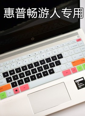 惠普2019款星14-ce bf bu bp bs be bk畅游人14G键盘保护膜X360硅胶套14寸14q-br by bx cs垫防尘套14s-cr cf