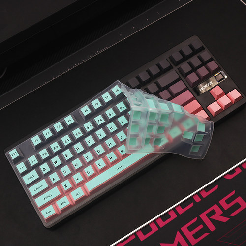 天翅键盘膜适合迈从G87 v2机械键盘保护膜硅胶防尘套防水罩凹凸套