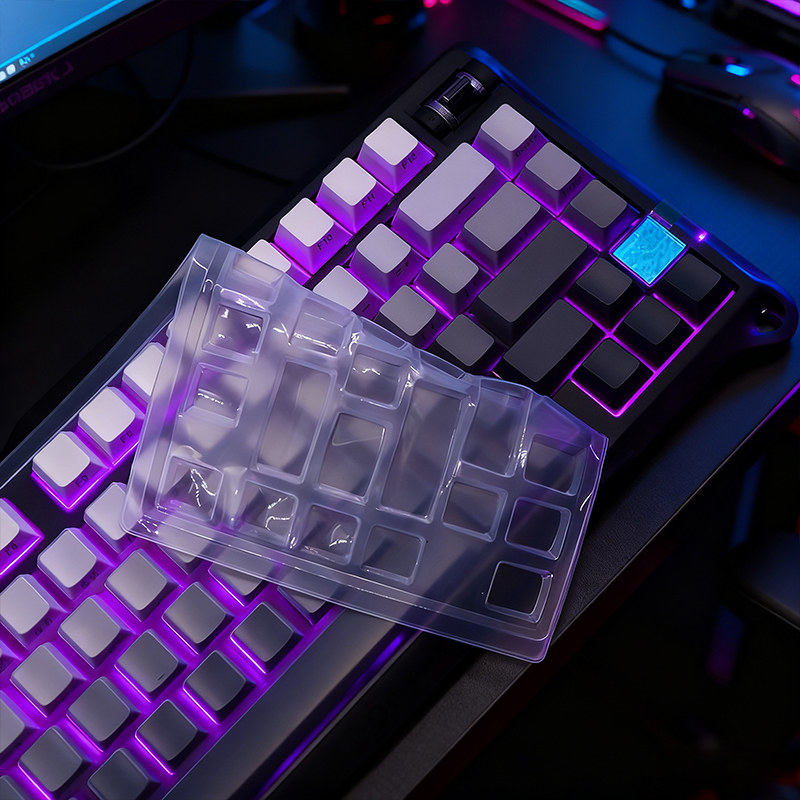 天翅键盘膜适合重力星球GS K1机械键盘保护膜硅胶防尘防水套罩子