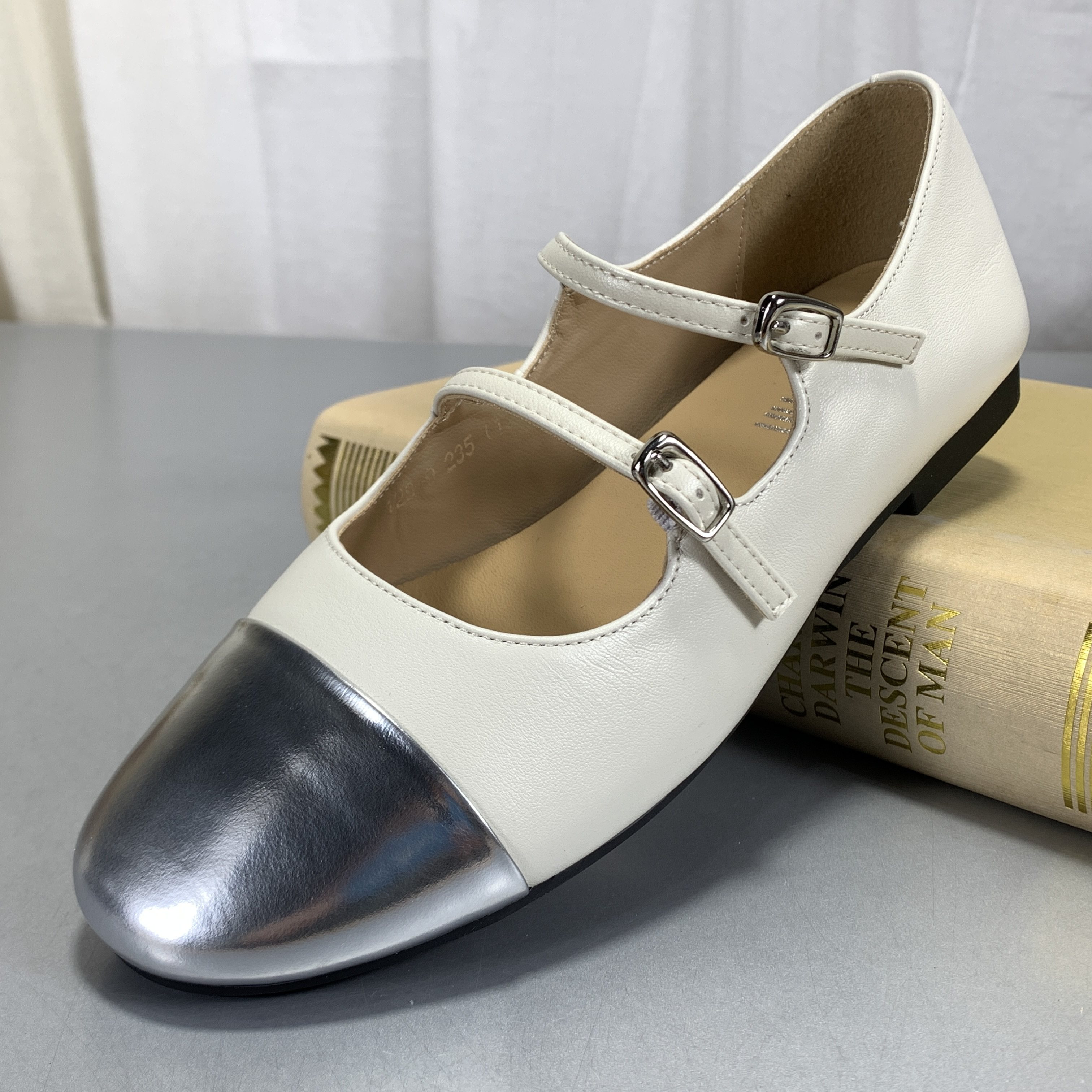 品牌撤柜断码真皮女鞋玛丽珍鞋春季浅口圆头平底双带复古气质单鞋,女鞋,玛丽珍鞋,淘宝优惠券,粉丝福利购,淘宝优惠卷