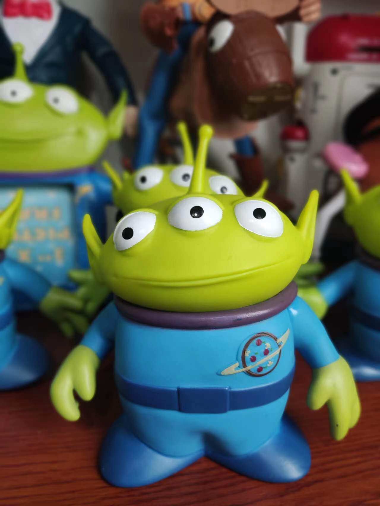 세 눈의 소년 그림 토이 스토리 인형 인형 장식 외계인 인형 외계인 어린이 장난감