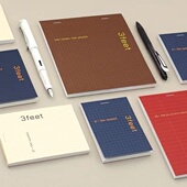 日本满乐文maruman3feet系列限量便签本上翻本速记本钢笔练字搭档