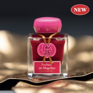 法国Jacques HERBIN 1670系列金粉彩墨8色单瓶&套装  祖母绿Sheen