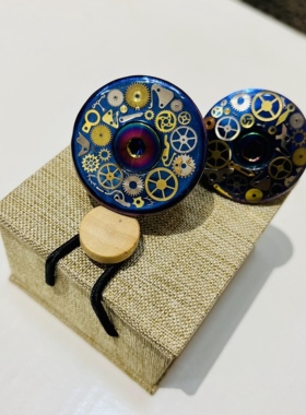 OMGAiR碗组盖把立盖山地车公路车OD2把立碗组盖钛合金螺丝