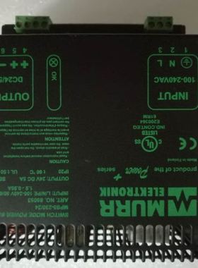 芬兰制造德国MURR 38416开关电源。货号:85053  现货实拍，成色好