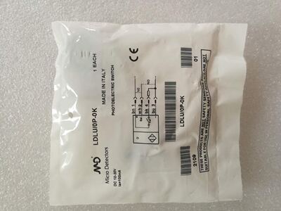 全新意大利进口 MicroDetectors墨迪 LDLU/0P-0K 实拍，当天发货