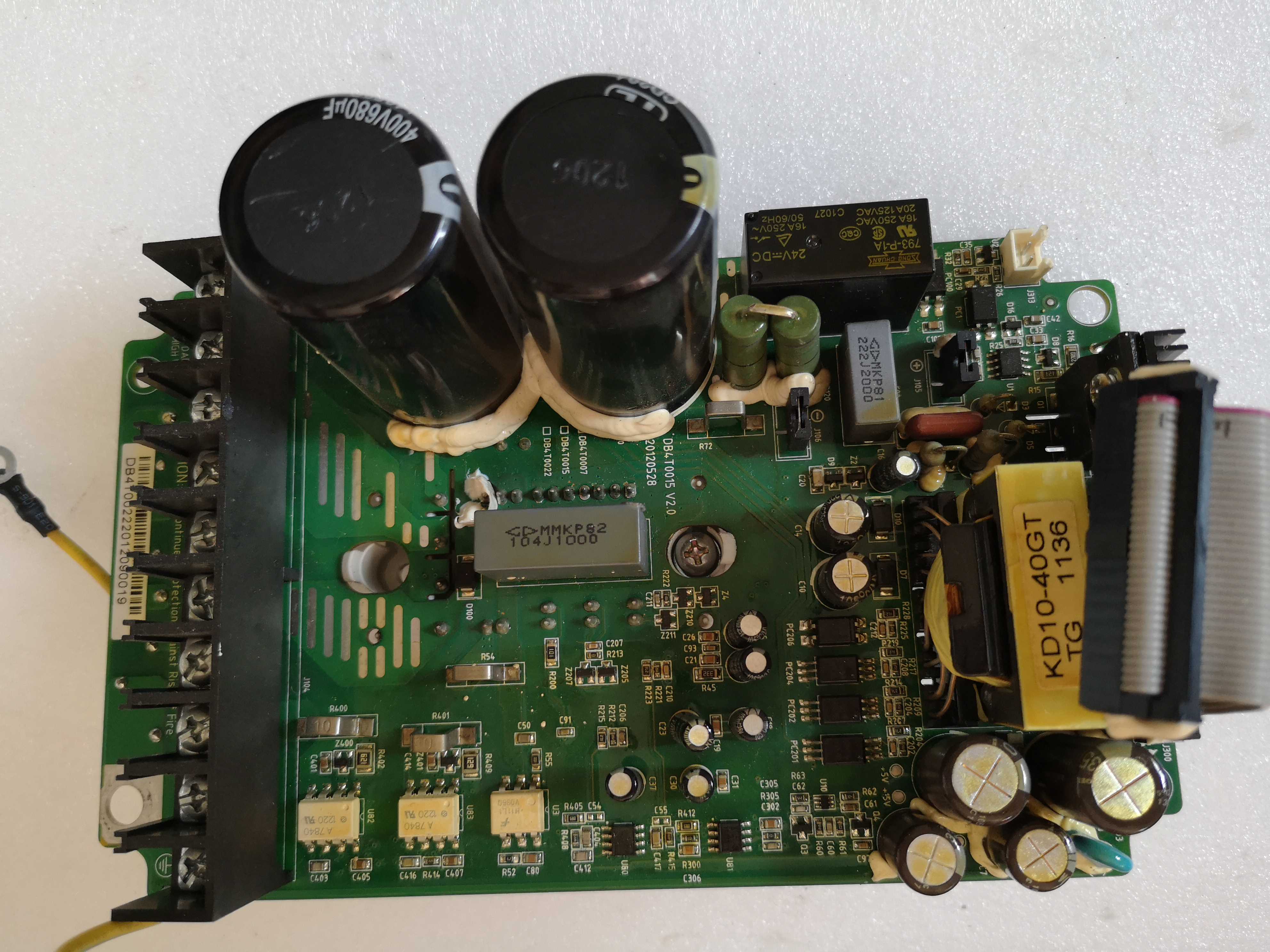 变频器配件原装拆机JOVE JVE-M2 DB4T0015 V2.0现货实拍 带模块