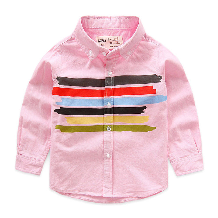 Chemise garcon à manche longue - Ref 2076689 Image 5